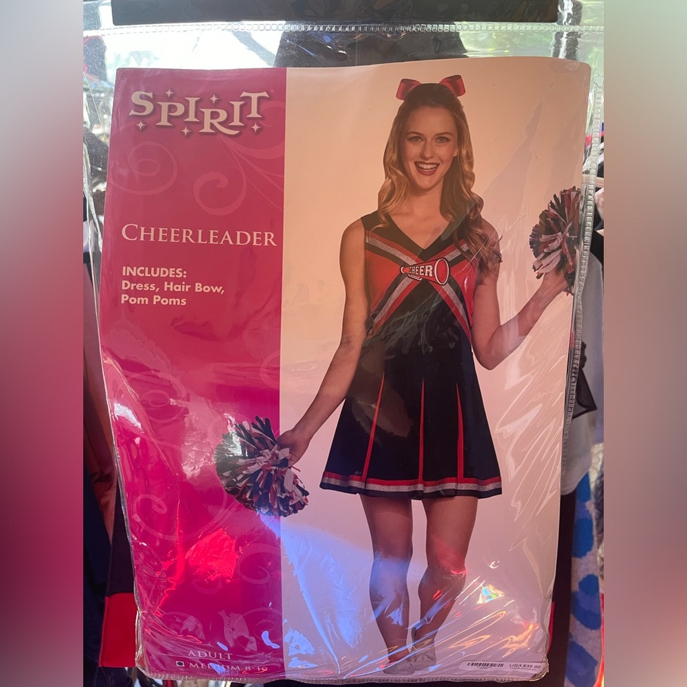 Adult Cheerleader Costume - by Spirit Halloween - Picture 2 of 13